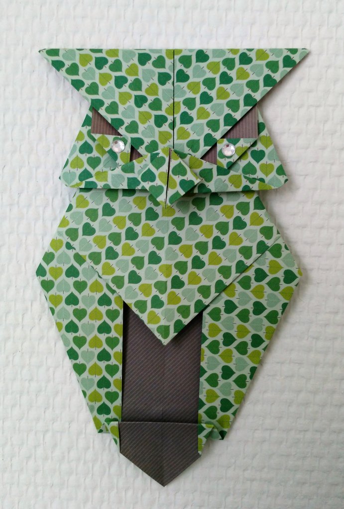 Hibou en origami