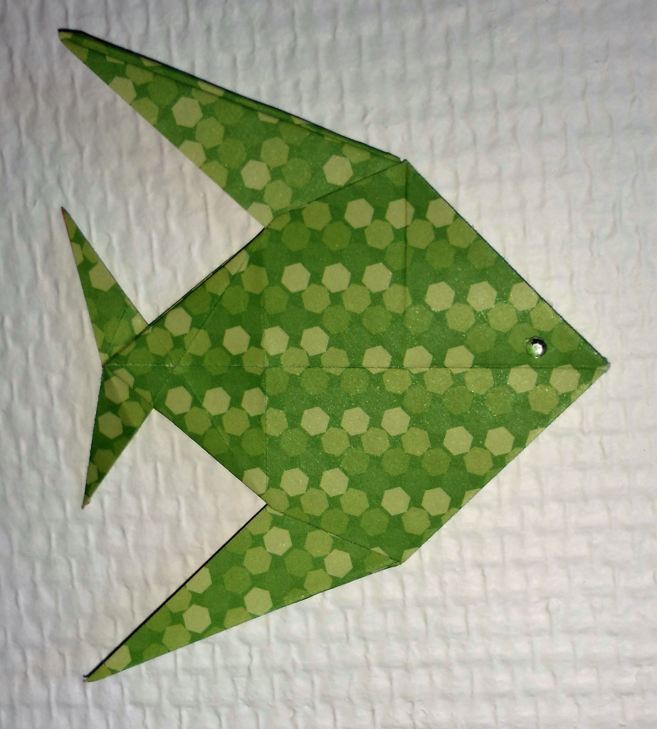 Poisson ange en origami