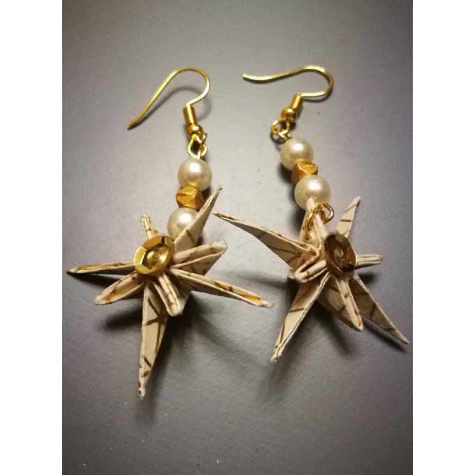 Boucles d'oreilles - étoiles