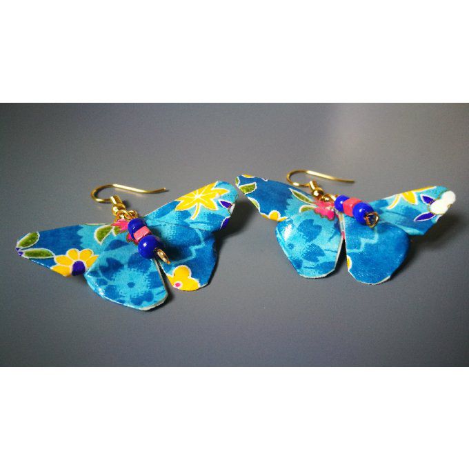 Boucles d'oreilles papillons